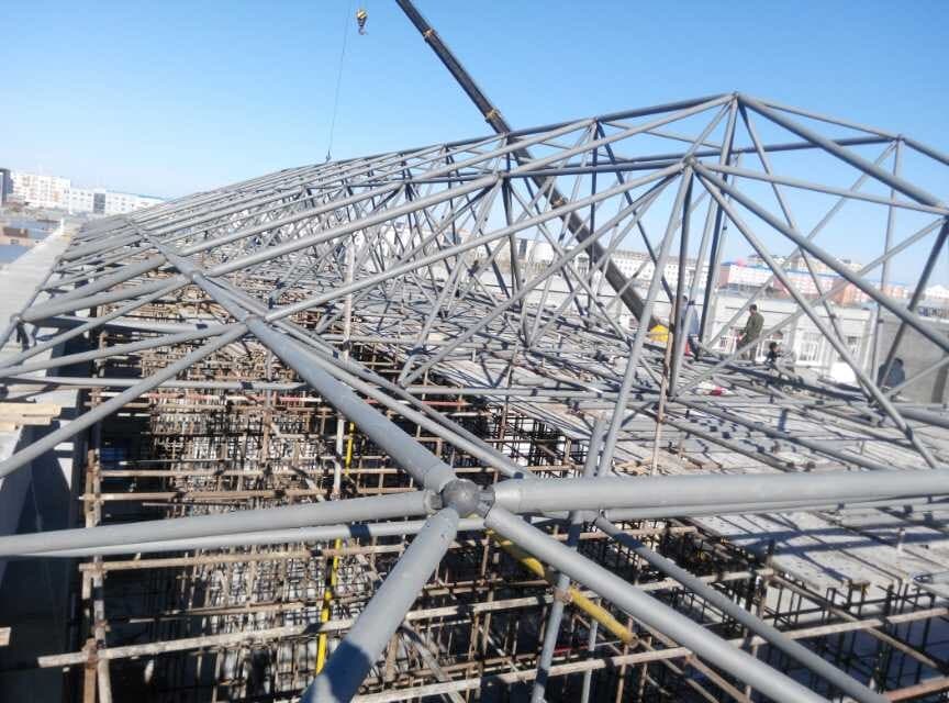 福泉商贸城屋顶网架工程